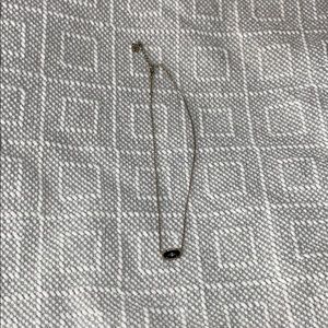 Small Kendra Scott Necklace - Black Stone